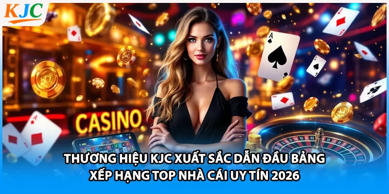 Thương hiệu KJC xuất sắc dẫn đầu bảng xếp hạng top nhà cái uy tín 2026
